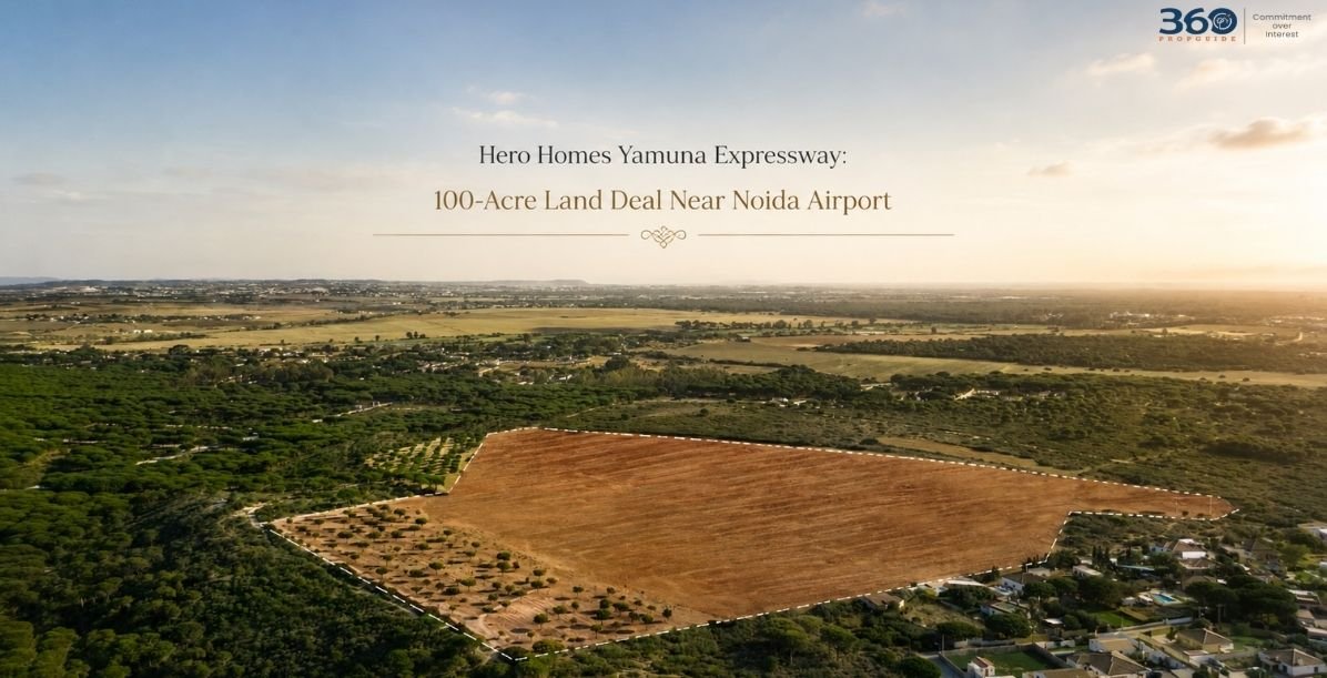 Hero Homes Yamuna Expressway: 100-Acre Land Deal Near Noida Airport